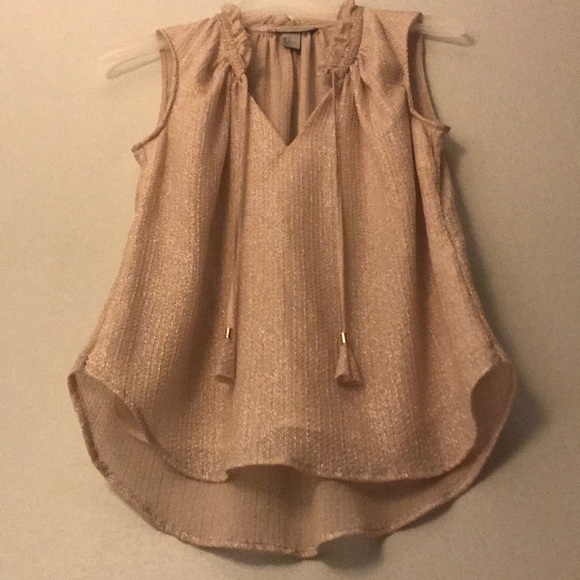 H&M Sleeveless Taupe Top - Picture 2 of 6